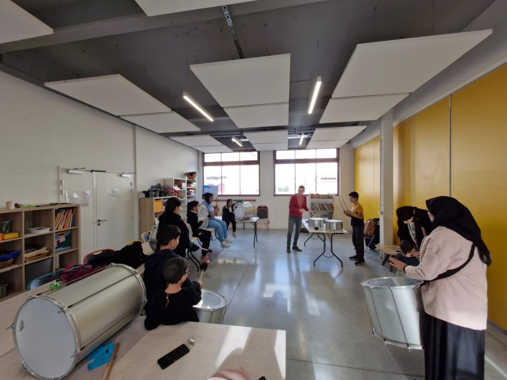 En mode batucada&nbsp;!