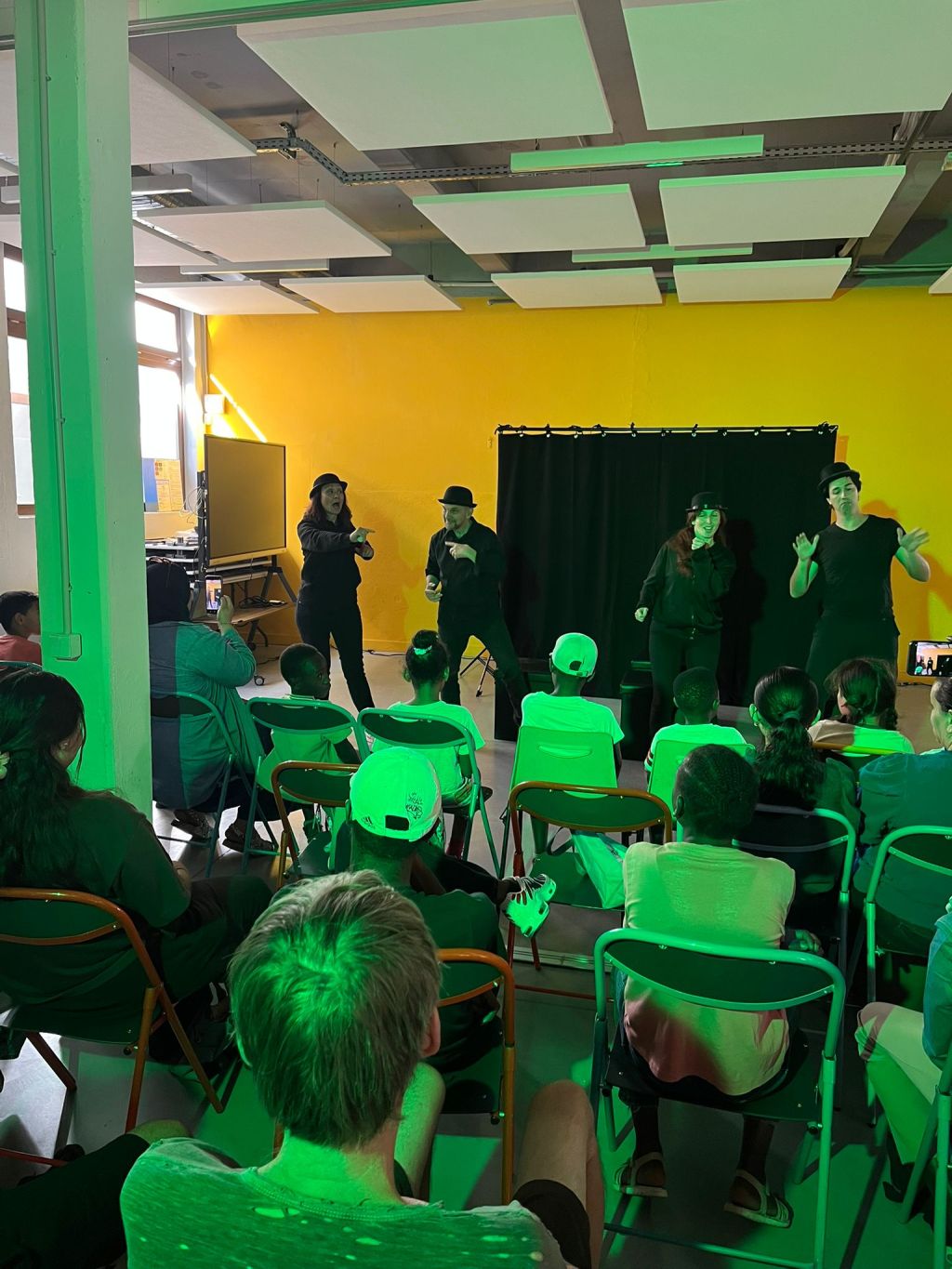 Théâtre Forum sur la prévention aux écrans